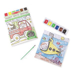 Vehicles Paint with Water Kids' Art Pad - Melissa and Doug