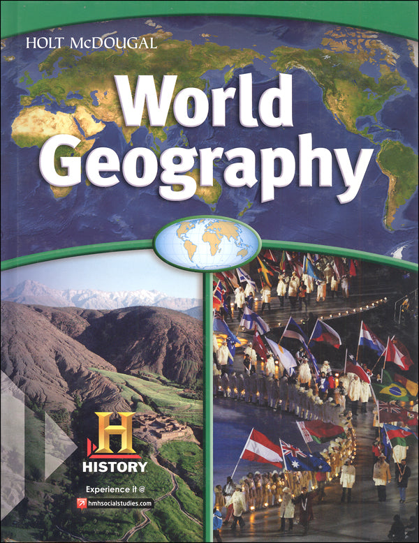 Holt McDougal World Geography Homeschool Package