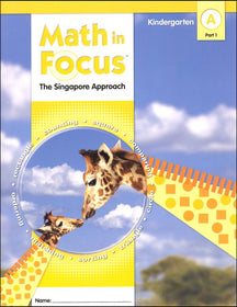 Math in Focus Grade K Student Book A, Part 1