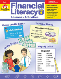 Financial Literacy Lessons and Activities, Grade 4 — Teacher’s Resource, Print