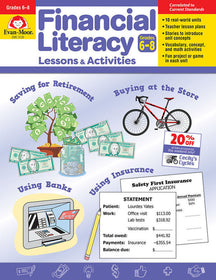 Financial Literacy Lessons and Activities, Grades 6–8 — Teacher’s Resource, Print