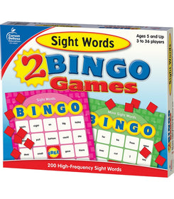 Sight Words Bingo Board Game