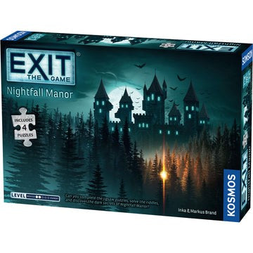 EXIT: Nightfall Manor (Includes 4 Puzzles)