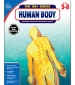 100+ Series: The Human Body Workbook Grades 5-8