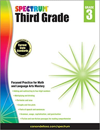 Spectrum Third Grade Workbook