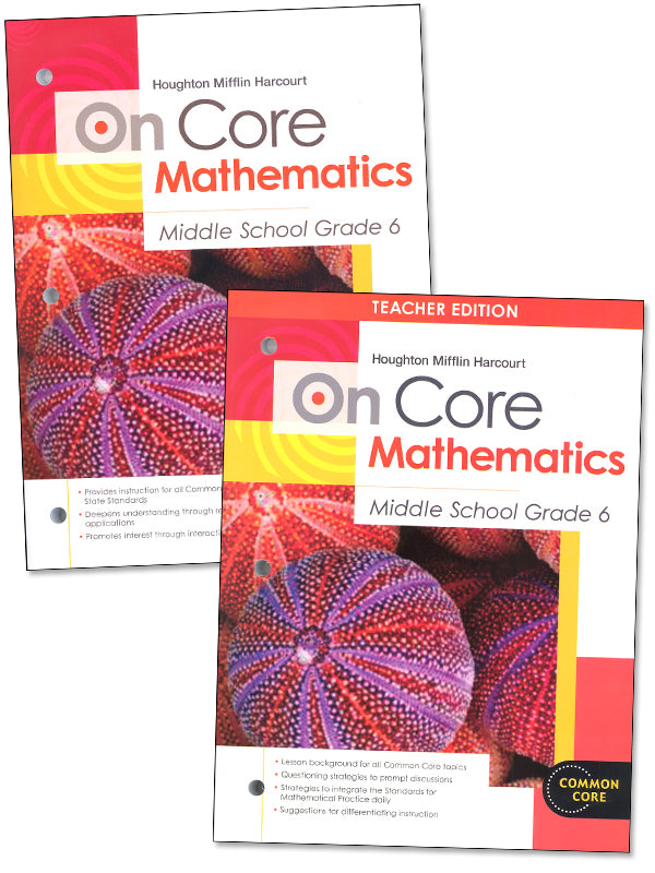 On Core Mathematics Grade 6 Bundle