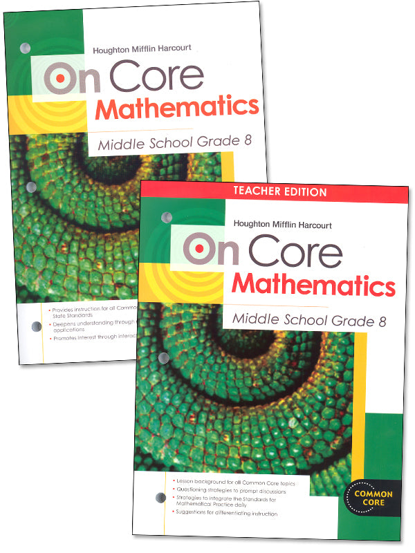 On Core Mathematics Grade 8 Bundle