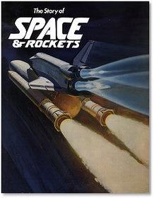 Space and Rockets Coloring Book