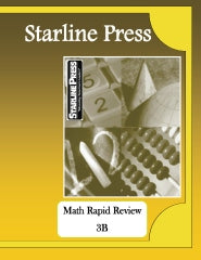 Starline Press Math Rapid Review 3B