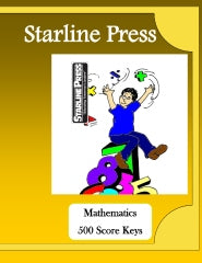 Starline Press Math 500 Score Keys