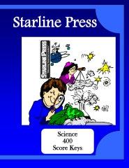 Starline Press Science 400 Score Keys