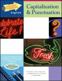 Straight Forward Capitalization and Punctuation - Remedia Publications