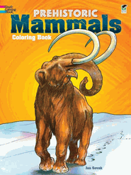 Pre-historic Mammals Coloring Book