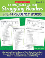 Extra Practice for Struggling Readers: High-Frequency Words