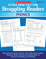 Extra Practice for Struggling Readers: Phonics