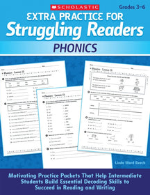 Extra Practice for Struggling Readers: Phonics