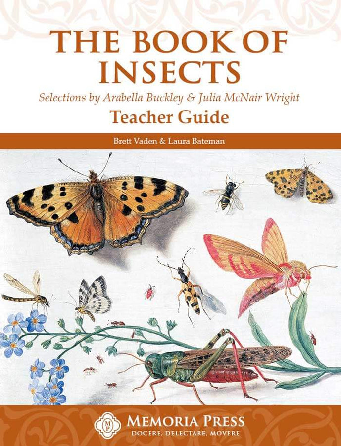 Book of Insects, Teacher Key - Memoria Press