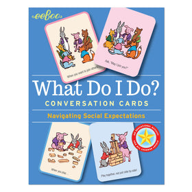 eeBoo What Do I Do? Conversation Cards