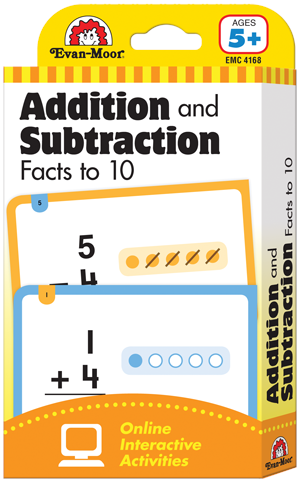 Addition/Subraction Facts 1-10 Flashcards