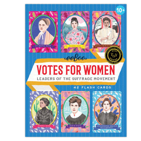 Votes for Women Flash Cards - eeBoo