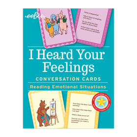 I Heard Your Feelings Conversation Cards - eeBoo