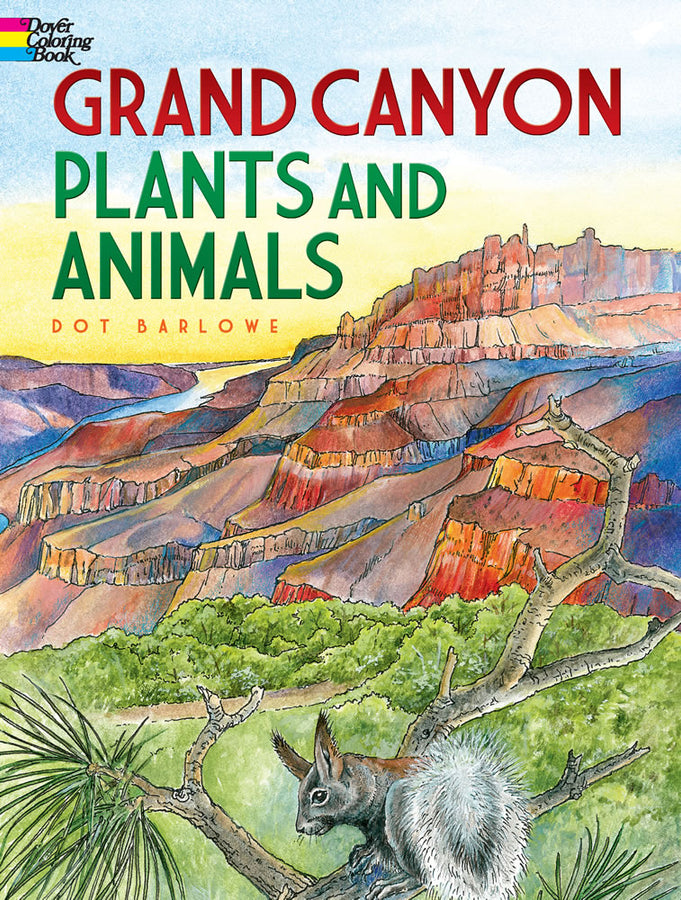 Grand Canyon Plants and Animals Coloring Book-Dover