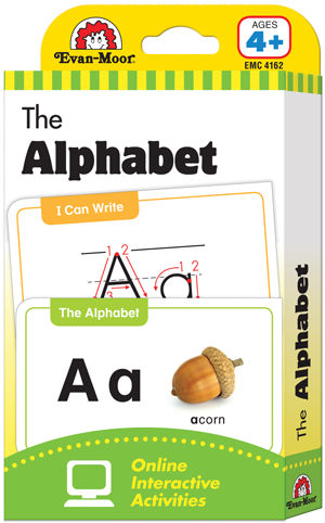 The Alphabet, Grades PreK+ (Ages 4+) - Flashcards