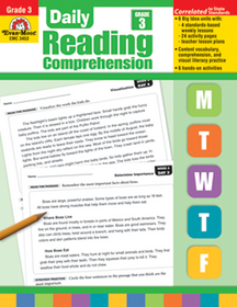 Daily Reading Comprehension Grade 3