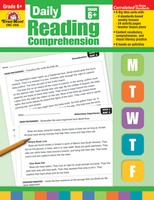 Daily Reading Comprehension Grade 6