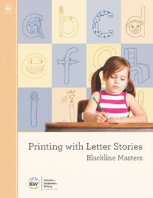 IEW Printing with Letter Stories [Blackline Masters]