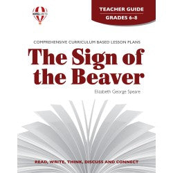 Novel Units - The Sign of the Beaver Teacher Guide Grades 6-8