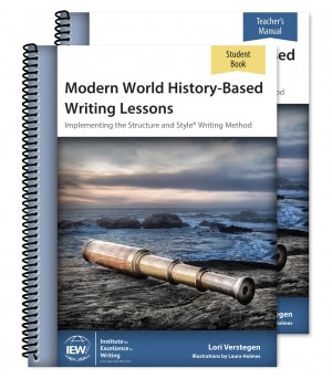 IEW Modern World History-Based Writing Lessons [Teacher/Student Combo]