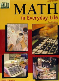 Math in Everyday Life Student Activity Book, 3rd Edition