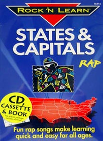 Rock N Learn States and Capitals Audio CD & Book