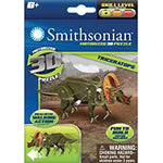 Smithsonian Mini 5.5" - 7" Dinosaur  3D Build & Play Motorized Puzzle