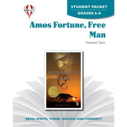 Novel Unit Amos Fortune, Free Man Student Packet