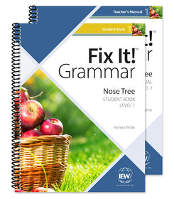 IEW Fix It! Grammar: Level 1 Nose Tree [Teacher/Student Combo]