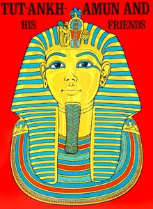 Tutankhamun and his Friends Coloring Book