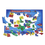 U.S.A. (United States) Map Floor Puzzle