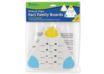 Write & Wipe Fact Family Boards (Set of 5)