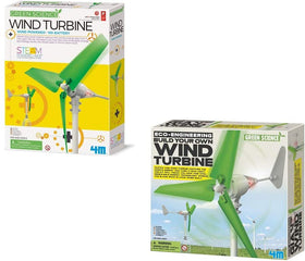 4M Wind Turbine Science Kit, Green Science