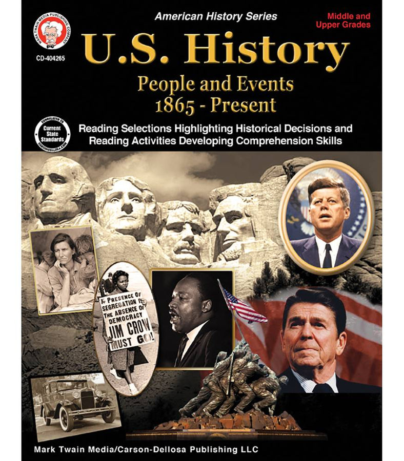 U.S. History: People & Events 1865-Present Resource Book