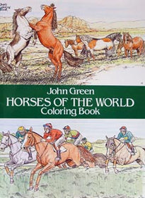 Horses of the World Coloring Book