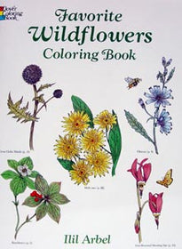 Favorite Wildflowers Coloring Book