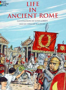 Life in Ancient Rome Coloring Book – A Brighter Child Homeschool ...