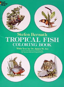 Tropical Fish Coloring Book