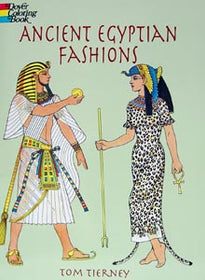 Ancient Egyptian Fashions Coloring Book