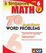 Singapore Word Problems Level 6