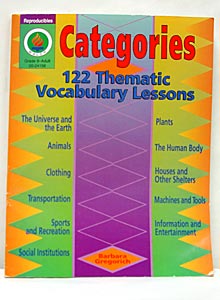 Categories: 122 Thematic Vocabulary Lessons