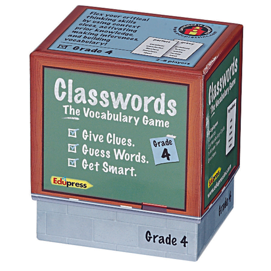 Classwords: The Vocabulary Game - Grade 4  EduPress